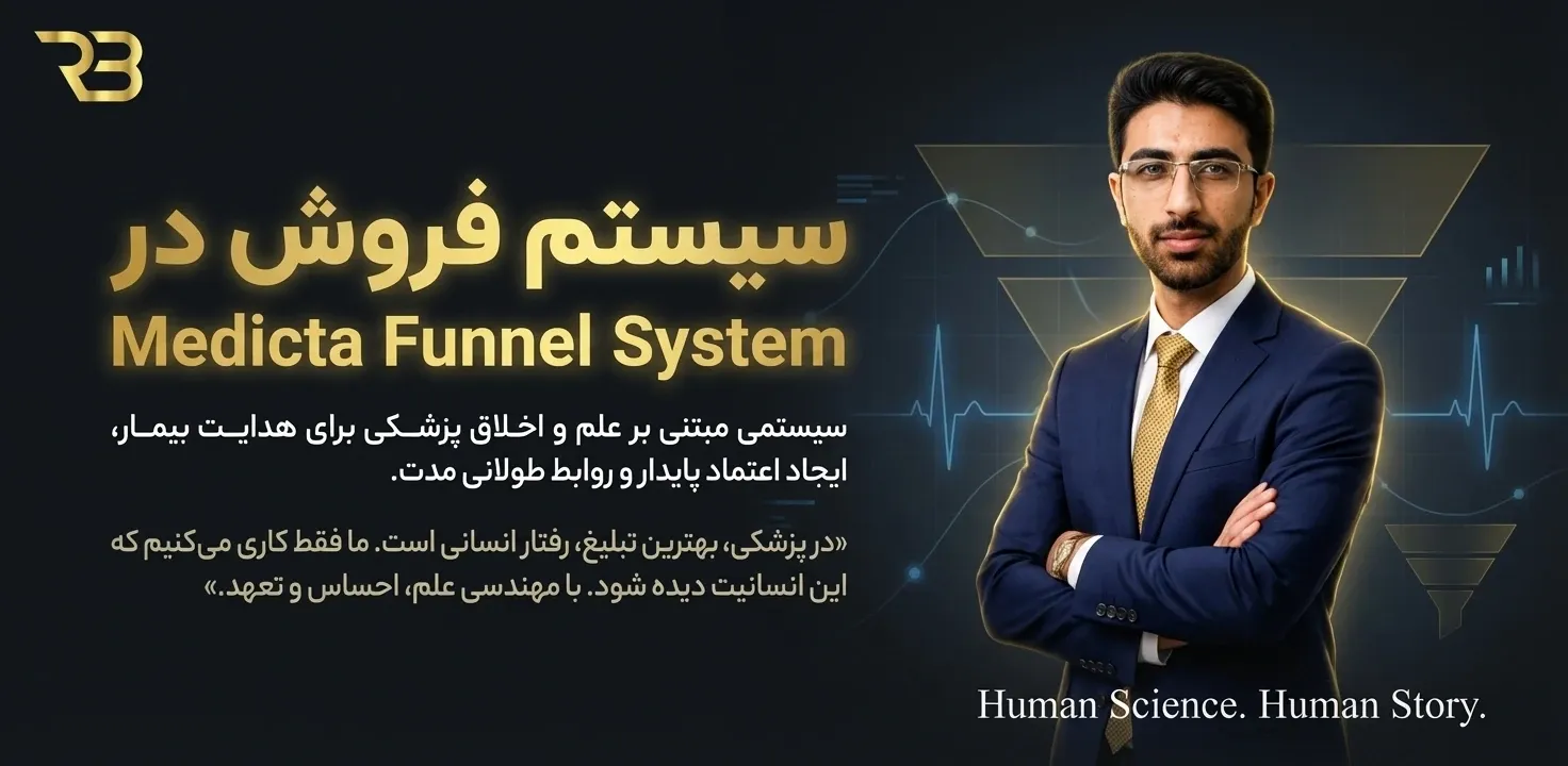 سیستم فروش در Medicta Funnel System - کمپین پزشکی - آژانس دیجیتال مارکتینگ رویال برند